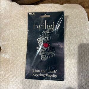 Twilight Lion and Lamb Keyring Bagclip